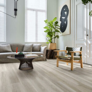 Vinyl flooring in living room | Yates Flooring