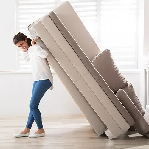 Moving sofa | Yates Flooring
