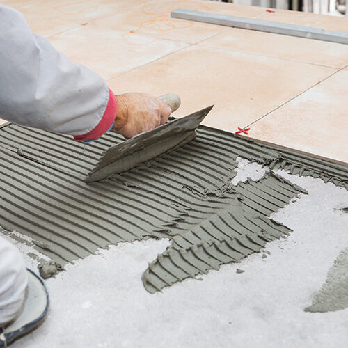 Floor tile installation | Yates Flooring